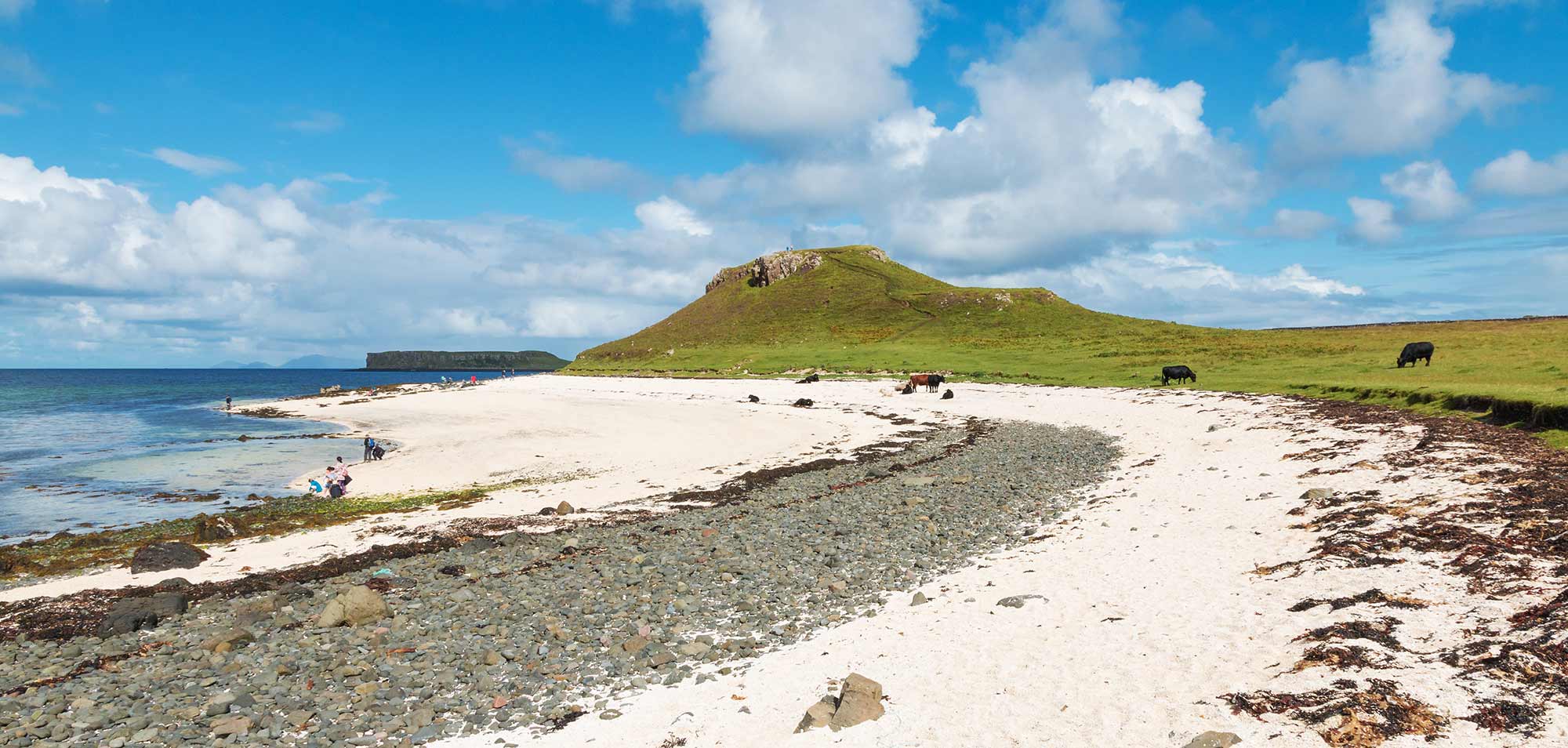 Coral Beach near Dunvegan on the Isle of Skye